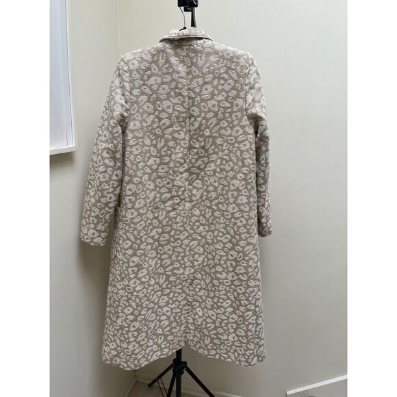 Anthropologie Helene Berman London JACQUARD LEOPARD Large L - Picture 6 of 9
